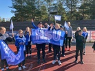 HSU:n joukkue hyvillä mielin ennen Seuracupin finaalia.