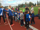 Juoksijat oikeaan maalintulojärjestykseen