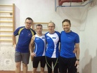 Myös mieskilpailijat Matias, Tarmo, Antti R ja Helsingin Tarmoa edustanut Jarno osoittivat kilpailun aikana reipasta urheiluhenkeä.