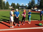Ajanottoporukka asemissa
