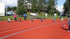 5-vuotiaita valmiina juoksemaan 150m