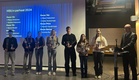 Ikäluokkiensa Parhaat nuoret yhdessä: Veikko, Senni, Eveliina, Ester, Olavi, Tanelin puolesta Ange, Emilia