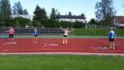 Aikuisia hymyilyttää ennen 300m juoksua!