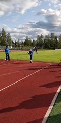 Keihäänheittopaikalla