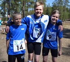 P13-joukkue Elias, Juho ja Justus