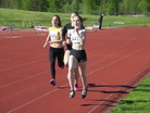 Iida 800m loppusuoralla ja onnistunut urakka takana:)