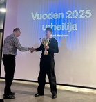 Vuoden Urheilija on Suomen mestari Olavi Halonen