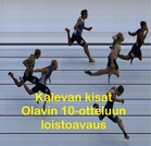 Olavi 100m juoksussa eränsä 4.